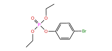 Diethyl 4-bromo-phenyl phosphate